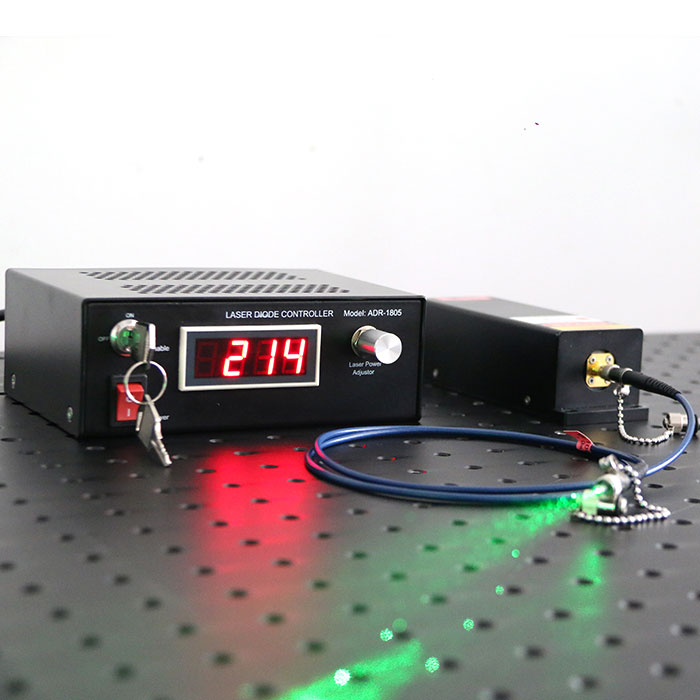 532nm 100mW رامان ليزر 0.1nm Narrow Linewidth Fiber Laser